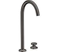 Hansgrohe Mitigeur lavabo Axor One 48060340 – Saillie 165 mm – Push-open – Chrome noir brossé