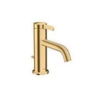 hansgrohe Axor One mitigeur lavabo 48000250 projection 130mm, avec tirant garniture de vidange , optique or brossé