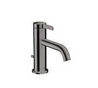 hansgrohe Axor One mitigeur lavabo 48000330 projection 130mm, avec tirant garniture de vidange , chrome noir poli