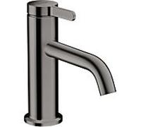 hansgrohe Axor One mitigeur lavabo 48001330 projection 130mm, garniture de vidange déverrouillable, chrome noir poli