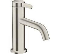 hansgrohe Axor One mitigeur lavabo 48001800 projection 130mm, garniture de vidange déverrouillable, aspect acier inoxydable