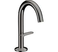 hansgrohe Axor One mitigeur lavabo 48010330 projection 122mm, avec garniture de vidange push-open , chrome noir poli