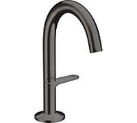 hansgrohe Axor One mitigeur lavabo 48010340 projection 122mm, avec push-open garniture de vidange , chrome noir brossé