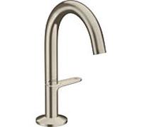hansgrohe Axor One mitigeur lavabo 48010820 projection 122mm, avec garniture de vidange push-open , nickel brossé