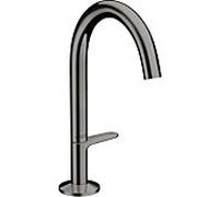 hansgrohe Axor One mitigeur lavabo 48020330 projection 140mm, avec garniture de vidange push-open , chrome noir poli