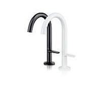 hansgrohe Axor One mitigeur lavabo 48020700 projection 140mm, avec push-open garniture de vidange , blanc mat