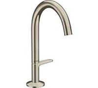 hansgrohe Axor One mitigeur lavabo 48020820 projection 140mm, avec garniture de vidange push-open , nickel brossé