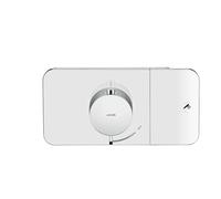 hansgrohe AXOR One Module thermostatique encastré pour 1 consommateur, 45711000, Couleur: chrome