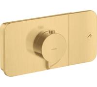hansgrohe AXOR One Module thermostatique encastré pour 1 consommateur, 45711250, Couleur: Optique or brossé