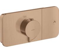hansgrohe AXOR One Module thermostatique encastré pour 1 consommateur, 45711310, Couleur: Or rouge brossé
