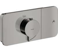 hansgrohe AXOR One Module thermostatique encastré pour 1 consommateur, 45711330, Couleur: Chrome noir poli