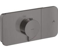 hansgrohe AXOR One Module thermostatique encastré pour 1 consommateur, 45711340, Couleur: Chrome noir brossé