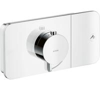 hansgrohe AXOR One Module thermostatique encastré pour 1 consommateur, 45711800, Couleur: Acier inoxydable Optic