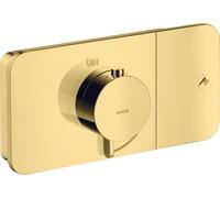 hansgrohe AXOR One Module thermostatique encastré pour 1 consommateur, 45711990, Couleur: Optique en or poli