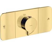 hansgrohe Axor One kit de montage final 45712990 module thermostatique encastré, 2 Verbraucher , optique or poli