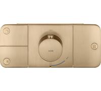 hansgrohe AXOR One Module thermostatique encastré pour 3 consommateurs, 45713140, Couleur: Bronze brossé