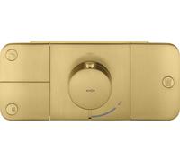 hansgrohe AXOR One Module thermostatique encastré pour 3 consommateurs, 45713250, Couleur: Optique or brossé