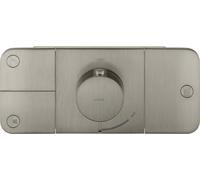 hansgrohe AXOR One Module thermostatique encastré pour 3 consommateurs, 45713800, Couleur: Acier inoxydable Optic