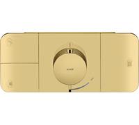 hansgrohe AXOR One Module thermostatique encastré pour 3 consommateurs, 45713990, Couleur: Optique en or poli