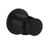 hansgrohe AXOR One Porter unit 48780670 rond, G 2000 /2, fonction pomme de douche intégrée, noir mat
