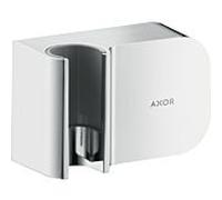 hansgrohe Axor One Porter unité 45723800 G 1/2, fonction de maintien de douche intégrée, aspect acier inoxydable