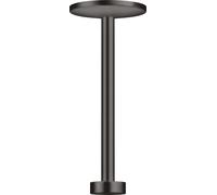 Hansgrohe Raccord plafond AXOR One 300 mm pour tête de douche 280 2 jets Chrome noir brossé 48496340