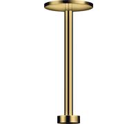 hansgrohe AXOR One Raccord plafond 300 mm pour pomme de douche 280 2 jets, 48496990, Couleur: Optique en or poli