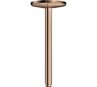 Hansgrohe Raccordement au plafond Axor One 48495300 300mm pour douche de tête 280 1jet or rouge poli