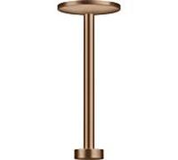 Hansgrohe Raccord plafond AXOR One 300 mm pour pomme de douche 280 2 jets Or rouge brossé