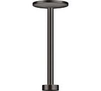 hansgrohe Axor One raccordement au plafond 48496340 300mm, pour douche de tête 280 2jet, chrome noir brossé