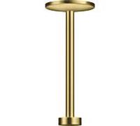 hansgrohe AXOR One Raccord plafond 300 mm pour pomme de douche 280 2 jets, 48496950, Couleur: laiton brossé