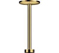 Hansgrohe Bras de douche AXOR One 48496990 – Raccord plafond 300 mm pour tête 280 2 jets Or poli