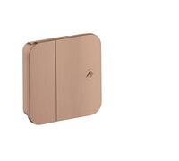 hansgrohe AXOR One robinet d'arrêt encastré, 45771310, Couleur: Or rouge brossé