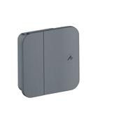 hansgrohe AXOR One robinet d'arrêt encastré, 45771340, Couleur: Chrome noir brossé