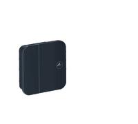 hansgrohe AXOR One robinet d'arrêt encastré, 45771670, Couleur: Noir Mat