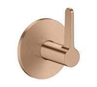 hansgrohe AXOR One robinet d'arrêt encastré, avec poignée levier, 48772310, Couleur: Or rouge brossé