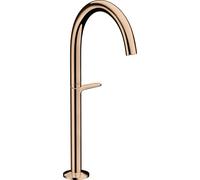 hansgrohe AXOR One robinetterie de lavabo Select 260 pour vasques avec vidage Push-Open, saillie 165mm, 48030300, Couleur: Rouge poli or