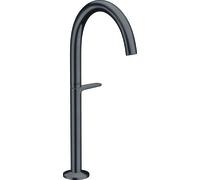 hansgrohe AXOR One robinetterie de lavabo Select 260 pour vasques avec vidage Push-Open, saillie 165mm, 48030340, Couleur: Chrome noir brossé