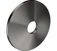 hansgrohe AXOR One rosace, 13611330, Couleur: Chrome noir poli