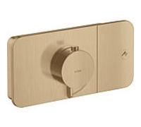 hansgrohe Axor One set de finition 45711140 module thermostatique encastré, 1 consommateur, bronze brossé