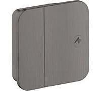 Hansgrohe Robinet d'arrêt encastré AXOR One 45771340 1 sortie Chrome noir brossé