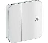 hansgrohe Axor One kit de finition 45771800 vanne d'arrêt à encastrer, 1 Verbraucher , aspect inox