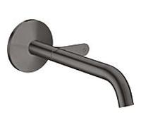 hansgrohe Axor One set de finition 48112340 encastré mitigeur lavabo , avec bec 220mm, chrome noir brossé