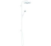 hansgrohe AXOR One Showerpipe 280 1jet, encastré, 48790700, Couleur: Blanc mat