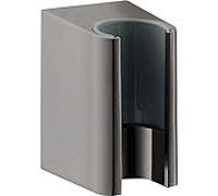 hansgrohe AXOR One Support de douche, 45721330, Couleur: Chrome noir poli