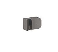 hansgrohe Axor One unité de portier 45723340 G 2000 /2, fonction de maintien de douche intégrée, chrome noir brossé