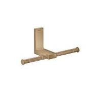hansgrohe Axor Papierrollenhalter 42657140 double, montage mural, bronze brossé
