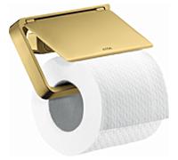 hansgrohe Axor Papierrollenhalter 42836990 avec couvercle, métal, optique or poli