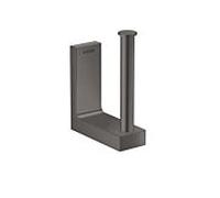 hansgrohe Axor porte-papier de rechange 42654340 montage mural, chrome noir brossé