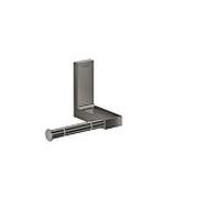 hansgrohe Axor Papierrollenhalter 42656330 montage mural, chrome noir poli